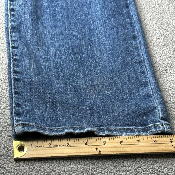 Judy Blue 90s Straight Fit Jeans Womens 7/28 Blue Denim Medium Wash Stretch - Picture 12 of 12